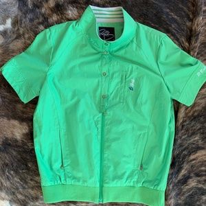 Pierre Balmain 1995 Nylon and Knit Shirt